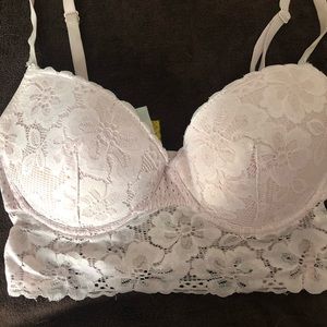 Pastel Pink Push-up Bra with Padding